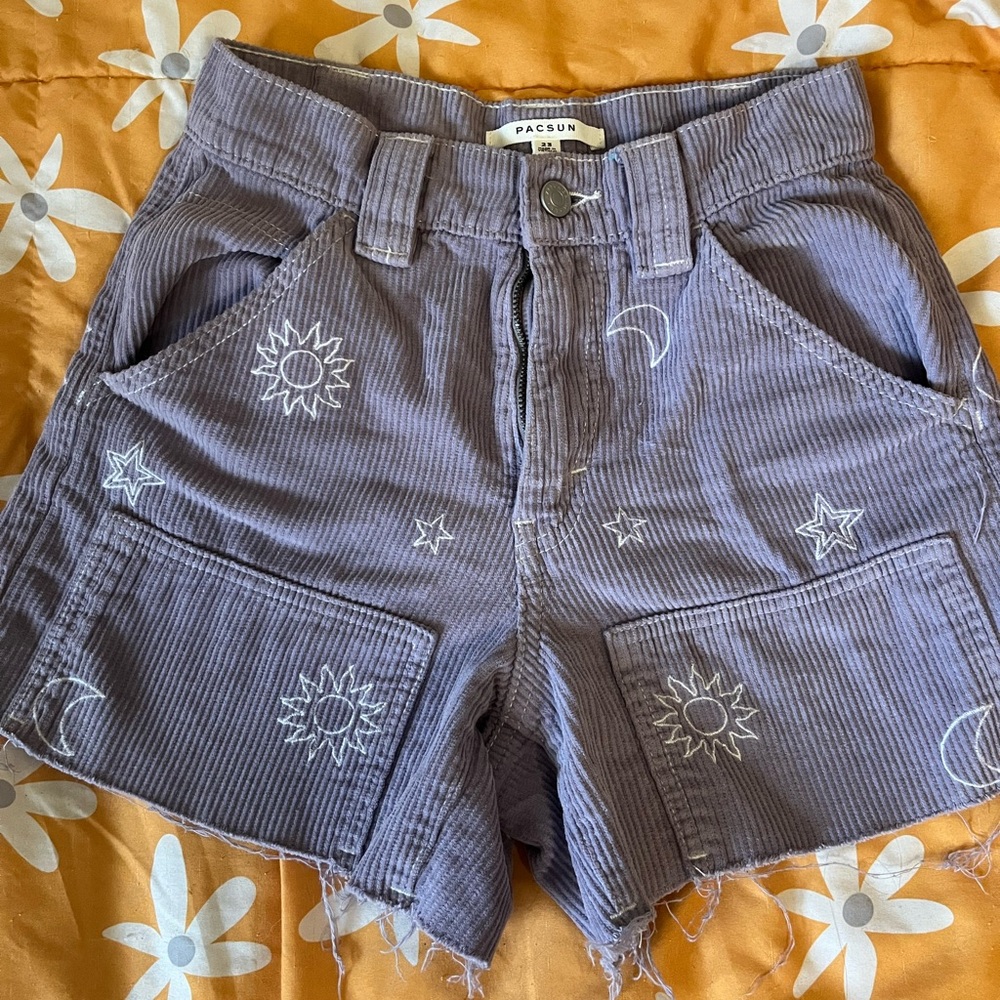 Pacsun shorts size 23 muted purple
